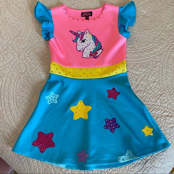 jojo’s closet Dresses Jojos Closet Nickelodeon Unicorn Dress Poshmark